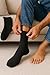 DR Sol 6 pair 90% Cotton Blend Diabetic Socks Men's Women's The Choice of health Professionals (Men's 10-13)