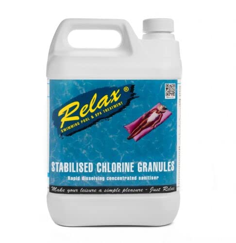SWIMMING POOL & SPA CHEMICAL - 5KG RELAX STABILISED CHLORINE GRANULES