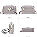 MKP Stylish Lightweight Fashion Crossbody Bag for Women Chic Signature Shoulder Messenger Bag with Tassel Zipper Pocket
