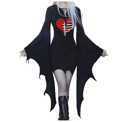 Costume médiéval femme idéal pour soirée sorcière et bal vampire