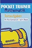 Pocket Trainer Mathematik - Textaufgaben - Dirk Konnertz, Christiane Konnertz 
