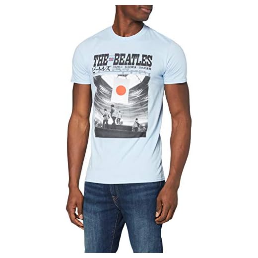 Unknown At The Budokan - Camiseta Manga Corta para Hombre, Color Azul, Talla L