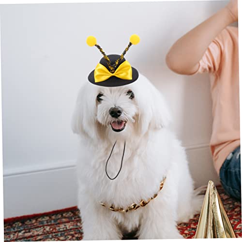 Disfraz de Abeja para Perro con Falda y Sombrero de Felpa miniatura 3