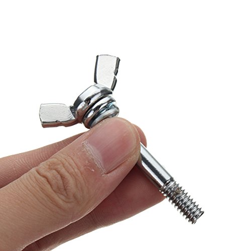 4Pcs Wing Head Bolts Wingbolts Nut Butterfly Screw Replacement Stilts Accessory