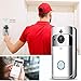 Produktbild Door Chimes Sichtbare Türklingel WiFi Wireless Alarm Telefon Intercom Remote Smart Home Türsprechanlage Türspion Kamera