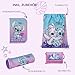 Undercover Schulranzen Set 1. Klasse, Personalisierter Inhalt mit Name, Schultasche Mädchen Grundschule, Disney Lilo & Stitch