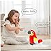 Imagen de 2 piezas de juguete de loro parlante de peluche vívido
