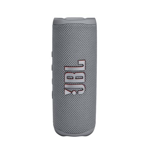 Image of JBL FLIP 6 Waterproof Portable Speaker Bundle with gSport Silicone Sleeve (Gray)