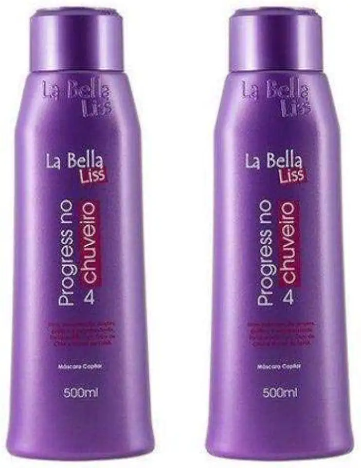 La Bella Liss Kit 2 Progressivas No Chuveiro 500ml