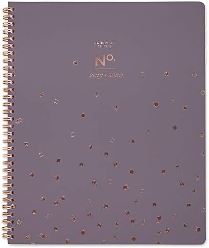 2019-2020 Academic Planner, Cambridge Weekly & Monthly Appointment Book, 8-1/2" x 11", Large, Workstyle, Gray (5222-905A-30)