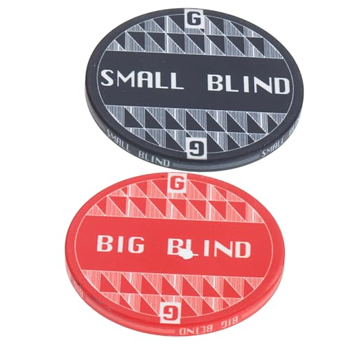 SUPVOX Ceramic Poker Poker Dealer Poker Game Tokens Poker Blind Chips Poker Accessories