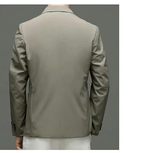 Terno masculino slim coreano fino primavera e outono masculino business casual blazer masculino, Azu