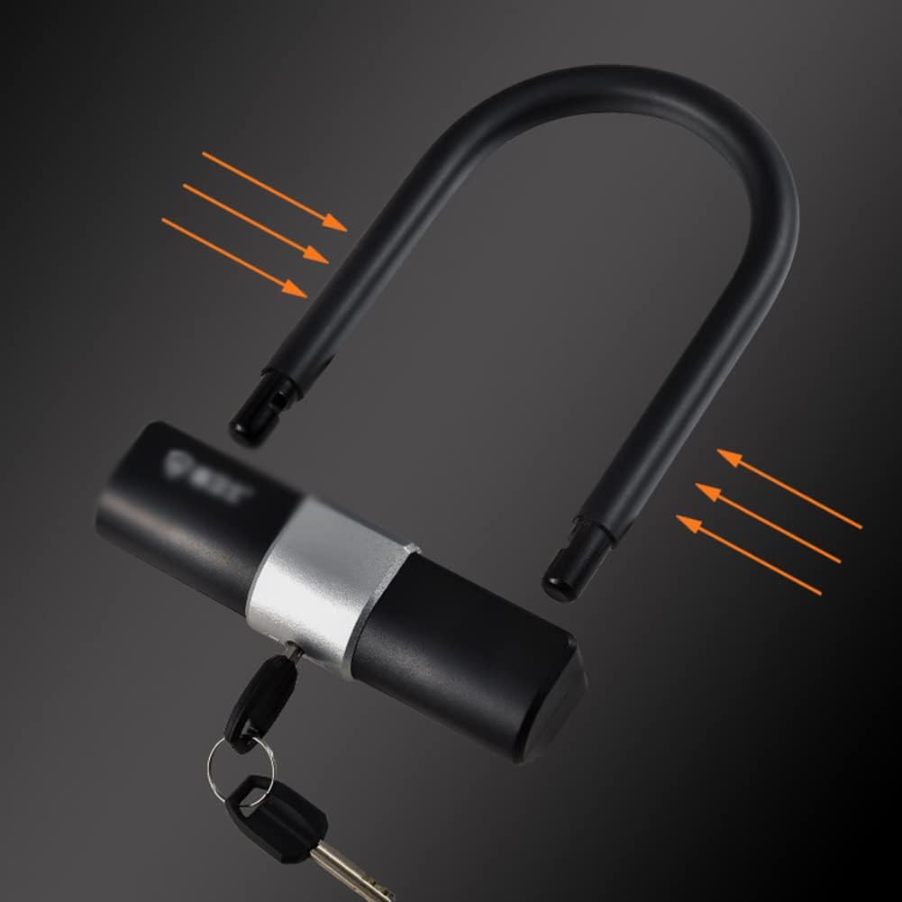 Heavy Locks Cycle Locks Electric Bicycle U-Shaped Lock Bicycle Bicycle Portable Lock Riding Accessories for Road Bikes U-Locks for Bicycles