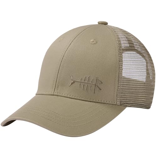 Image of BASSDASH Altimate Fishing Hat Mesh Back for Men Women Adjustable Baseball Trucker Cap