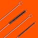 Imaictuu 4PCS Tube Cleaner Brush 39 Inches Extra Long Straw Cleaner Brush with Soft Nylon Bristle for Cleaning Straw, Kegerator, Feeding Tube, Line, and Pump （Black）