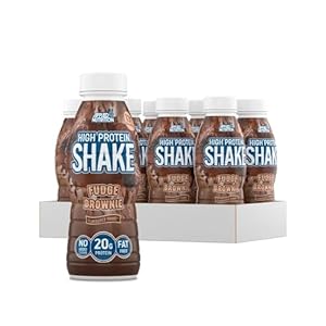 Applied Nutrition Ready To Drink High Protein Shake Fudge Brownie 8X330ml