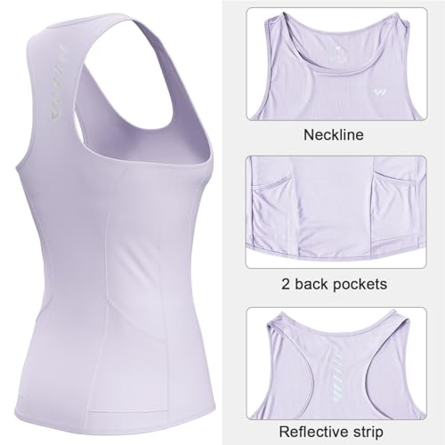 Image of Wulibike Sleeveless Cycling Jersey Women Running Shirts Vest bike top Summer Biking tank Basic Top With Pockets