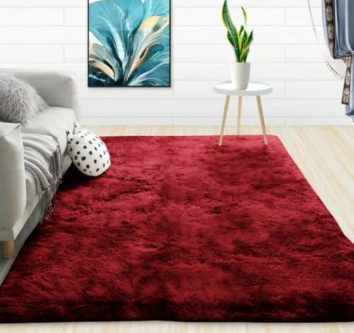 Tapete Peludo Felpudo Shaggy 200x150 Para Sala e Quarto – Antiderrapante, M...