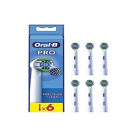 Oral-B Pro Precision Clean Aufsteckbürsten für elektrische Zahnbürste, 6 Stück