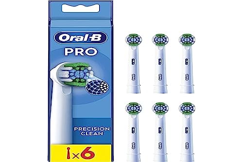Oral-B Pro Precision Clean - Cepillos para cepillo de dientes eléctrico, paquete de 6 unidades