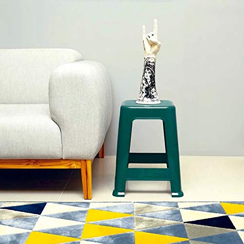 Kit 3 Banqueta Bela Vista Plástico Suporta Até 120 Kg Empilhável Restaurante Cozinha Jardim- Mor - V