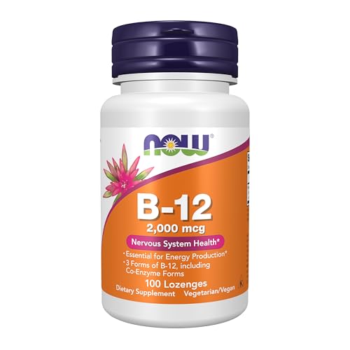 NOW 0459 Vitamin B12 Sublingual Supplement