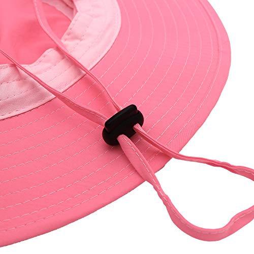 Home Prefer Womens Sun Hat Lightweight Mesh Bucket Hat Upf50+ Wide Brim Sun Protection Caps Pink #TOP7