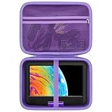 Peyyargo Hart Schutzhülle Kompatibel mit YOTON 12,5 / SUNPIN 12,5 /OYU 12.5’’ /DBPOWER 12.5’’ /YOOHOO 12.5’’ Tragbarer DVD-Player (Lila)