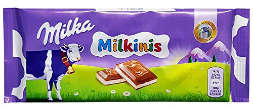 Milka Milkinis - Chocolate & Leite - Importado da Polônia