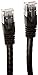 Monoprice Cat6 Ethernet Patch Cable - RJ45, Stranded, 550Mhz, UTP, Pure Bare Copper Wire, 24AWG, 1 Feet, Black