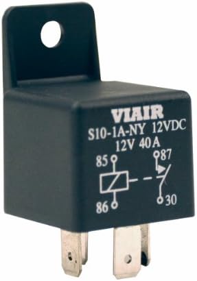 Viair 93940 40 Amp Air Compressor Relay for 12 Volt compressor , Black