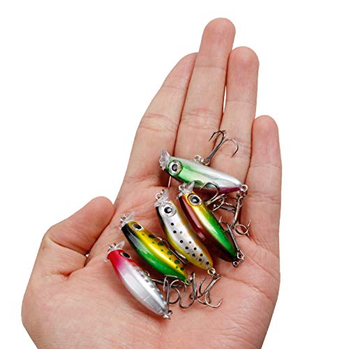 Isca de pesca falsa, isca de pesca artificial para uso ao ar livre, isca falsa biônica sintética com