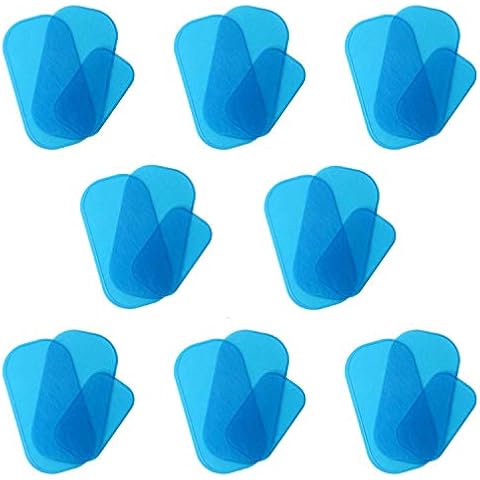 UYGHHK 24pcs Hip Trainer Gel Pads ABS Gel Pad Replacement for EMS Buttock Trainer ABS Replacement Gel Sheet for ABS Hip Trainer Butt Toner Cover
