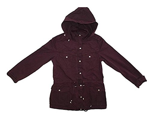Buffalo David Bitton Anorak Jacket for Women (X-Small, Wine)
