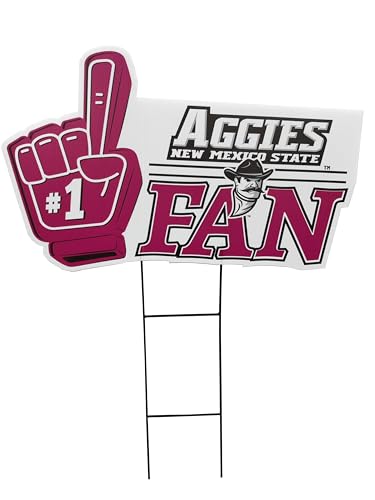 Proformance Home NCAA New Mexico State Aggies #1 Fan Yard Sign
