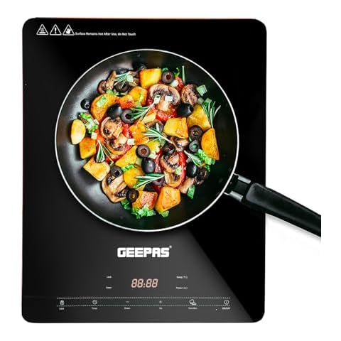 Geepas 2000W Digital Induction Cooker Cover