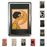 Vintage-Style Versatile Card & Cash Case, 2026 New Vintage Versatile Metal Cigarette Case with Easy Snap, Elegant and Rebellious Card Box for Credit Cards Cash Id Business Cards(Style F)