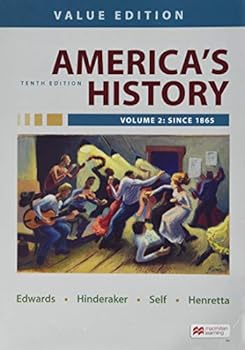 Paperback America's History, Value Edition, Volume 2: Value Edition Book