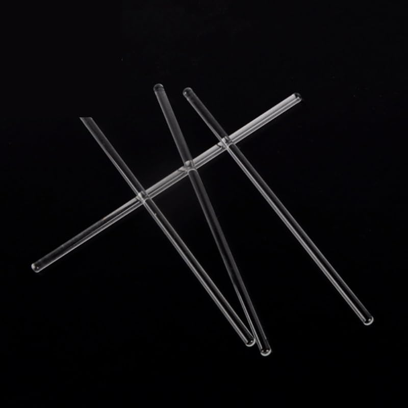 40Pcs/Lot Lab Stirrer 15cm/20cm/25cm/30cm/400mm Glass Stirring Borosilicate Rods(8x200mm)