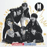  Calendario BTṢ 2022-2023: BTṢ calendario 2022-2023, 8,5 x 8,5 pollici mensile Calendario quadrata