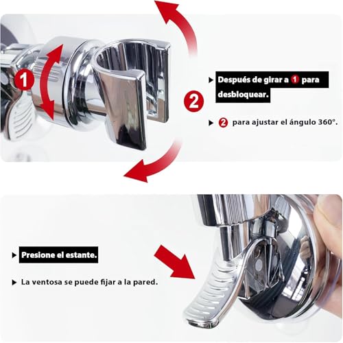 Soporte para regadera de teléfono 14 Imagen adicional