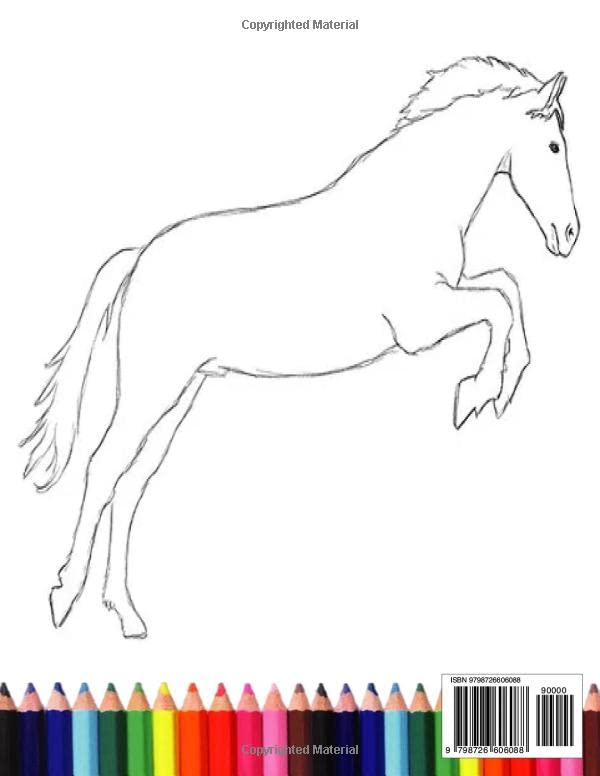 Miniatura 2 de HORSES DRAWING How to Draw a Great Looking Horses for Kids, Beginners, and Adults.Learn how to draw Horses with easy, step-by-step drawing ... you
