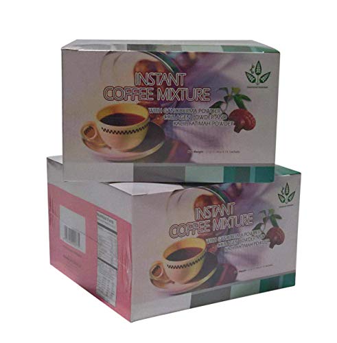 Healthy Hair Skin & Nails Coffee with Ganoderma, Collagen and Kacip Fahtima - 2 Boxes