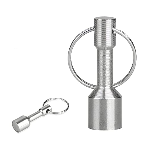 Yukaba Keychain Magnet Tester For Gold, Silver, Jewelry & Precious Metals With Rare Earth Neodymium Magnets (2 Pack) #TOP2