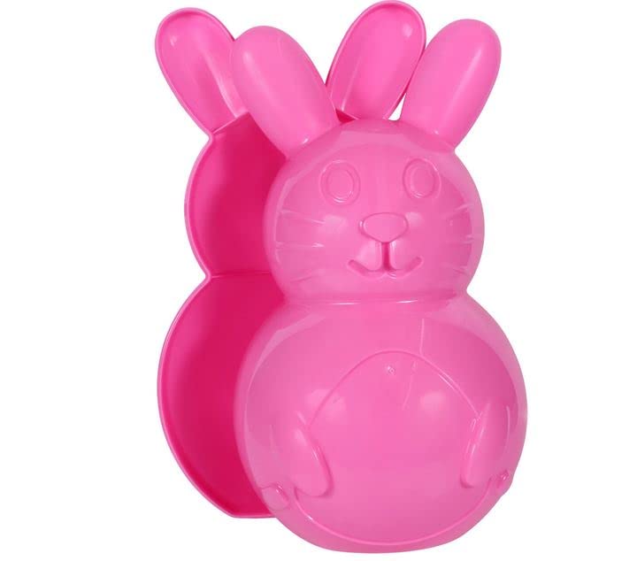 Easter Bunny-Shaped Fillable Egg Containers, 10 in. 1/PK