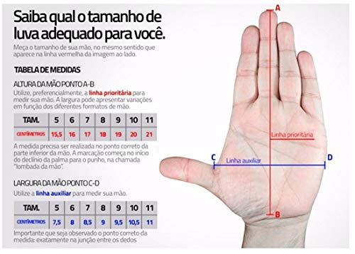 Luva De Goleiro Three Stars Keeper Juvenil - Preta/Verde