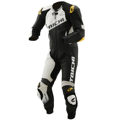 [TAICHI] RS�^�C�`(RS ���[�V���O�X�[�c ���U�[ CE�v���e�N�^�[���� �X�g���b�` GP-WRX R309 RACING SUIT NXL309 WHITE/BLACK XL