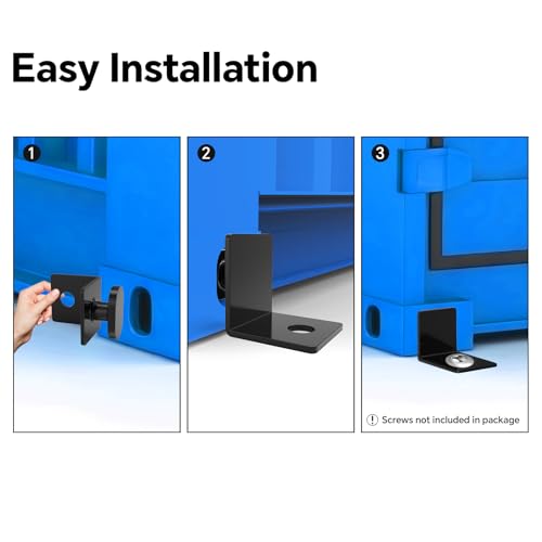 Image of 4 Pack Shipping Container Anchors Shipping Containers Side Twist Lock Shipping Container Accessories for Anchoring to Rock Floor or Cement
