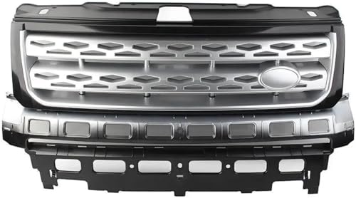 Grille de pare-chocs avant Land Rover Freelander 2 LR2 calandre radiateur Black Silver 10-16