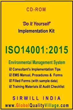 ISO 14001 : 2015 EMS Documentation Templates, Training Slides, Audit Checklist, etc. (B01GF39VXW) Amazon Price History, Amazon Price Tracker